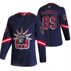 New York Rangers Trikot Pavel Buchnevich 89 2022 Reverse Retro Navy Authentic